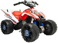 Injusa accuvoertuig quad Honda ATV jongens 12V 92 cm rood/wit