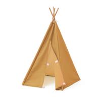 Kids Concept Tipi Tent Mini H 75 cm geel