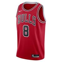Nike Zach LaVine Bulls Icon Edition 2020 Swingman  NBA-jersey - Rood