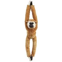 Nature Plush Planet Pluche knuffel dieren hangende Gibbon Aap 65 cm -