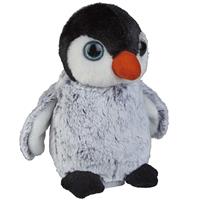 Nature Plush Planet Pluche knuffel dieren Pinguin kuiken van 22 cm -