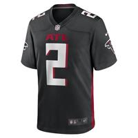 Nike NFL Atlanta Falcons (Matt Ryan) American-football-wedstrijdjersey voor heren - Zwart