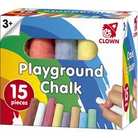 Clown 30x gekleurd stoepkrijt voor kinderen - Krijt in verschillende kleuren