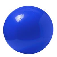 Trendoz Opblaasbare strandbal extra groot plastic blauw cm -