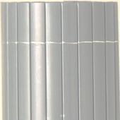 Tuinscherm PVC tuinafscheiding balkonscherm grijs 1x3m