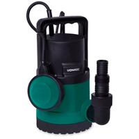 Vonroc Dompelpomp/waterpomp 300w - 6500l/h - Voor Schoon En Licht Vervuild Water et Vlotter