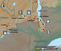 De Wildernis van Zambia & Malawi (18 dagen) - Zambia - Lusaka
