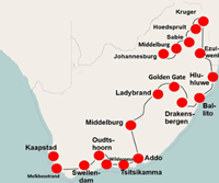 Zuid-Afrika per camper (25 dagen) - Noordwaarts - Zuid-Afrika - Kaapstad