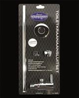 Best Design Toiletkraan-Aansluitset Universeel 1/2" / 3/8" x 10 mm
