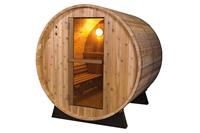 Barrel Sauna Rustic 6 ft. - Fonteyn