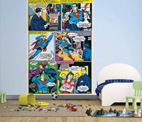 Superman Fotobehang  strip 232 x 158 cm