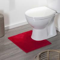Sealskin toiletmat Doux 45 x 50 cm rood 294428459