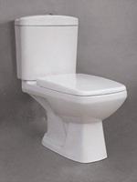 Badstuber Style duoblok toilet set wit met zitting AO