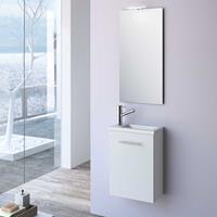 Muebles Micro toiletmeubel hoogglans wit 40x22cm