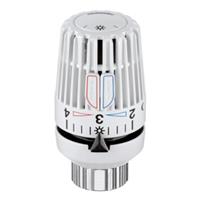 Heimeier Thermolux K radiatorthermostaatknop recht wit aansluiting op radiatorafsluiter klem 34 regelelement vloeistofgevuld