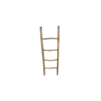 HSM Collection Decoratieve ladder Pank - antiek