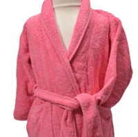 Clarysse Kimono Kinderbadjas zonder capuchon Roze