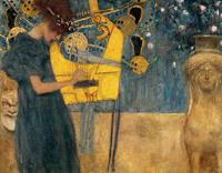 PGM Gustav Klimt - Die Musik Kunstdruk 90x70cm