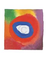 PGM Wassily Kandinsky - Colour studies with technical Kunstdruk 40x50cm