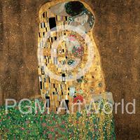 PGM Gustav Klimt - Der Kuß Kunstdruk 98x98cm