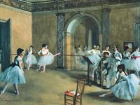 PGM Edgar Degas - The Dance Foyer at the Opera Kunstdruk 80x60cm