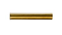 mueller Gold sifon-verlengbuis 20cm met kraag geborsteld messing