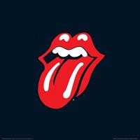 Pyramid The Rolling Stones Lips Kunstdruk 40x40cm