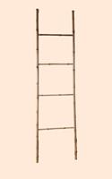 NusaOriginals Decoratieve Bamboe Ladder