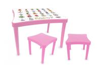 Jamara tafelset Easy Learning junior 57 x 41,5 cm roze 3-delig
