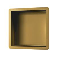 Douche Concurrent Inbouw Nis Brauer Gold Edition Geborsteld Goud PVD 30x30x7.5cm