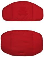 Roba stoelverkleiner Canvas junior rood polyester rood 2 delig