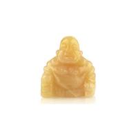 Spiru Boeddha van Edelsteen - Calciet Geel (55 mm)