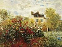 PGM Claude Monet - The Artist's Garden Kunstdruk 80x60cm
