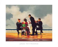 PGM Jack Vettriano - Elegy for The Dead Admiral Kunstdruk 50x40cm