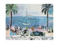 PGM Raoul Dufy - Promenade a Nice Kunstdruk 80x60cm