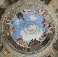 PGM Andrea Mantegna - Camera degli sposi Kunstdruk 95x95cm