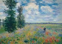 PGM Claude Monet - Les Coquelicots Kunstdruk 29.7x21cm