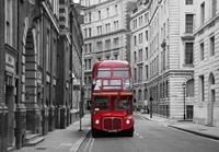 Papermoon London Bus Stop Vlies Fotobehang 350x260cm