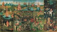 PGM Hieronymus Bosch - Garden of earthly Delight Kunstdruk 116x67cm