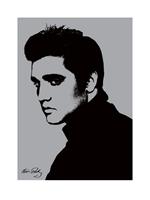 Pyramid Elvis Presley Metallic Kunstdruk 60x80cm