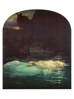 PGM Hippolyte Paul Delaroche - The Young Martyr 1855 Kunstdruk 60x80cm