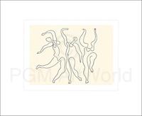 PGM Pablo Picasso - Trois danseuses, 1924 Kunstdruk 60x50cm