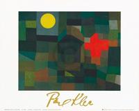 PGM Paul Klee - Incendio la luna piena, 1933 Kunstdruk 30x24cm
