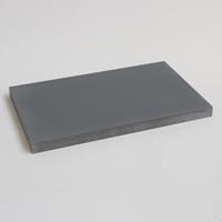 INK Jazz XS inlegplateau quartz, geschikt voor stalen fonteinframe, 320x20x190 mm, quartz grijs