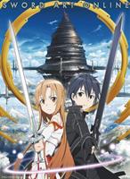 ABYstyle Sword Art Online Asuna and Kirito Aincrad Poster 38x52cm