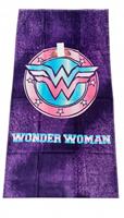 DC Comics strandlaken Wonder Woman 70 x 140 cm katoen paars