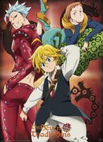 ABYstyle The Seven Deadly Sins Ban King and Meliodas Poster 38x52cm
