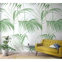 Praxis Smart art fotobehang vervaagde palmbladeren