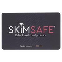 SkimSafe Antimagnetisch RFID-Beschermingskaart - Zwart