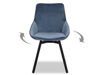 Mobistoxx Design draaiende stoel ISKO blauw